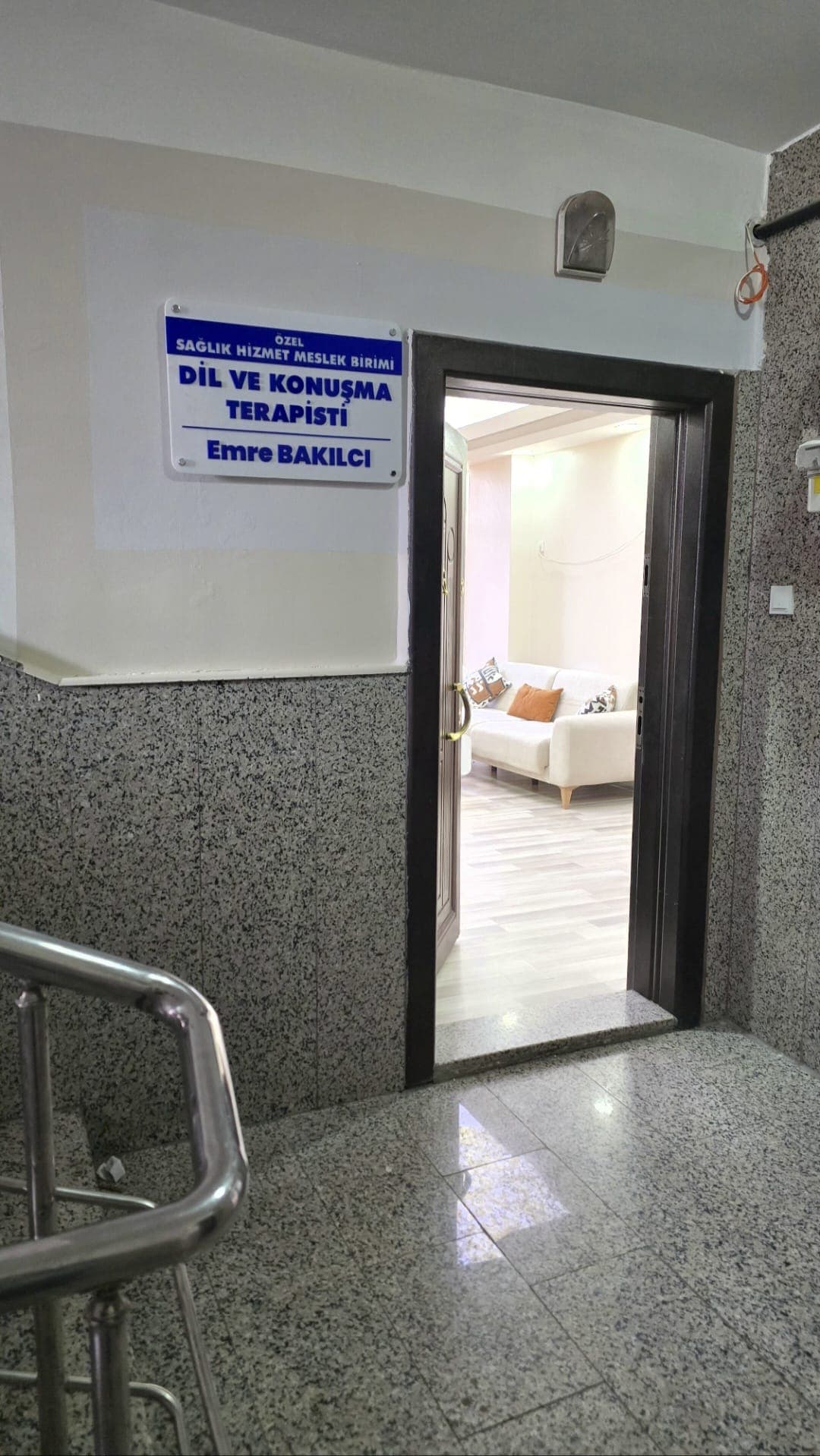 Özel Sağlık Meslek Hizmet Birimi Dil ve Konuşma Terapisti Emre Bakılcı - 5